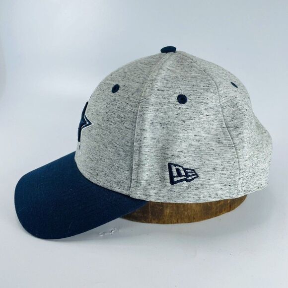 Dallas Cowboys Hat Cap Strap Back Adjustable New Era Gray 9Forty NFL Football - Picture 3 of 12